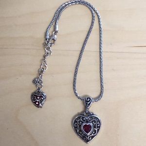 Brighton Go Red Heart Necklace